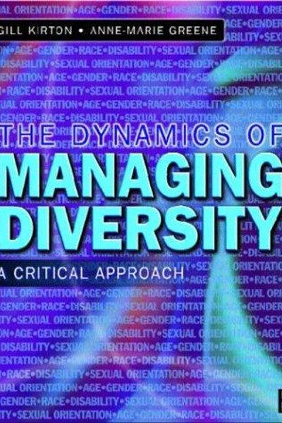Cover of The dynamics of managing diversity