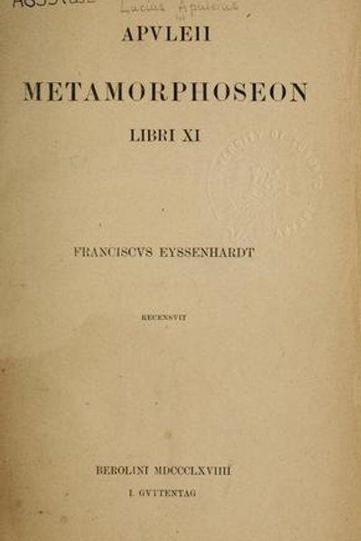 Cover of Metamorphoses