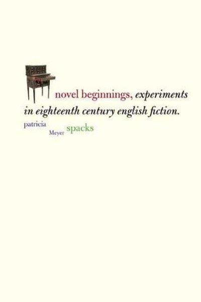 Cover of Novel beginnings