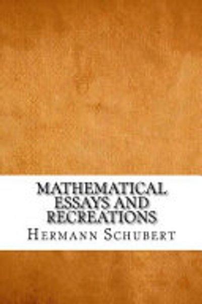 Cover of Mathematical Essays and Recreations