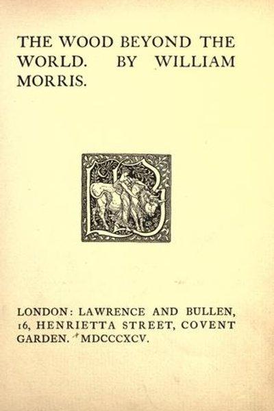 Cover of The wood beyond the world