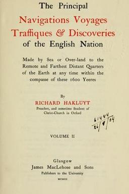 The principall navigations, voiages, and discoveries of the English nations