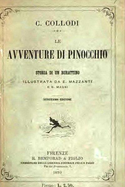 Cover of Le avventure di Pinocchio