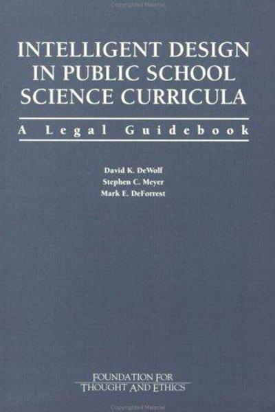 Intelligent Design in Public School Science Curriculum