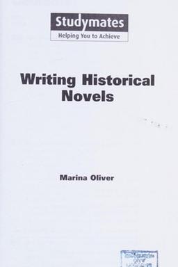 Cover of Writing historical fiction
