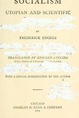 Cover of Die Entwicklung des Sozialismus von der Utopie zur Wissenschaft