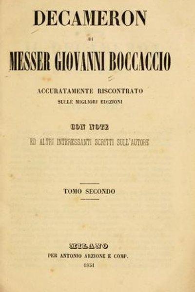 Cover of Decamerone