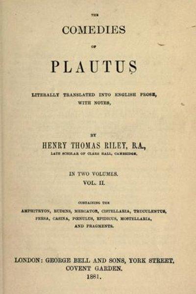 Cover of Plays