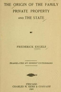Cover of Der Ursprung der Familie, des Privateigenthums und des Staats