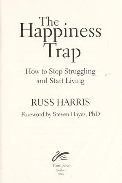 Cover of The Happiness Trap