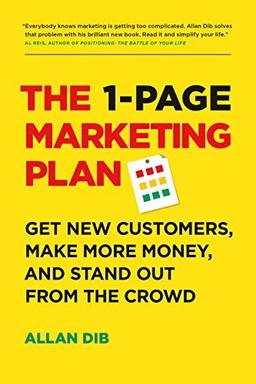 Cover of 1-Page Marketing Plan