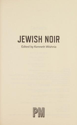 Cover of Jewish Noir