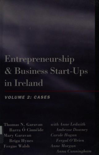 Cover of Entrepreneurship and business start-ups in Ireland