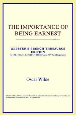 Cover of The Importance of Being Earnest