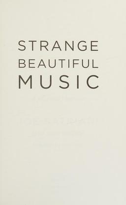 Cover of Strange beautiful music