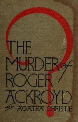 The Murder of Roger Ackroyd
