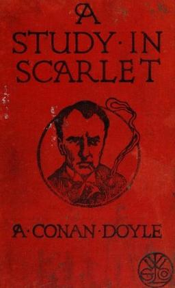 Cover of A Study in Scarlet