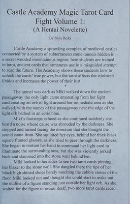 Cover of Castle Academy Magic Tarot Card Fight Vol. 1