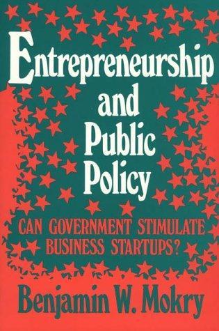 Cover of Entrepreneurship and public policy