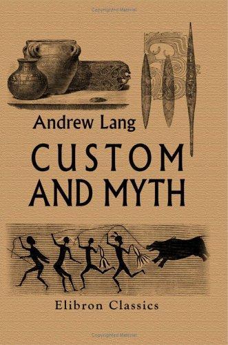 Cover of Custom and myth