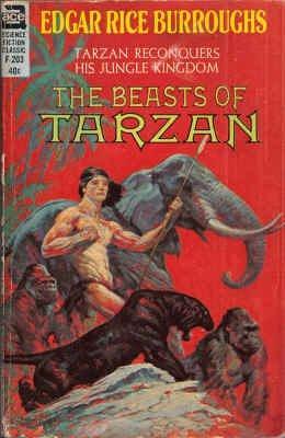 Cover of The Beasts of Tarzan (Classic Ace SF, F-203)