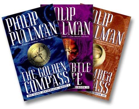 Cover of His Dark Materials Trilogy (The Golden Compass; The Subtle Knife; The Amber Spyglass)