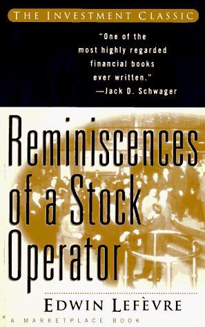 Cover of Reminiscences of a stock operator