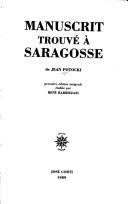 Cover of Manuscrit trouvé à Saragosse