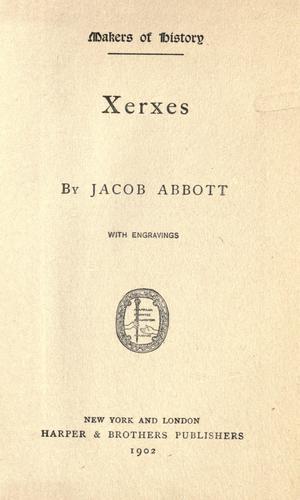 Cover of Xerxes