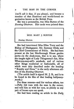 Cover of The Old Man in the Corner