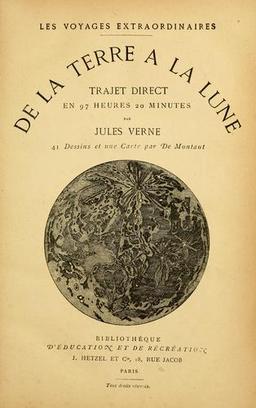 Cover of De la terre à la lune