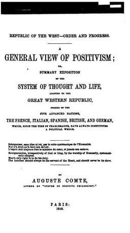 Cover of Discours sur l'ensemble du positivisme