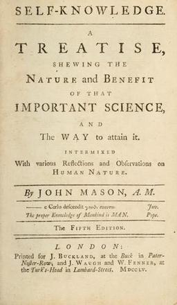 Cover of Self-knowledge