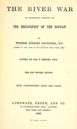 Cover of The river war