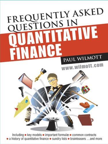 Cover of Frequently asked questions in quantitative finance