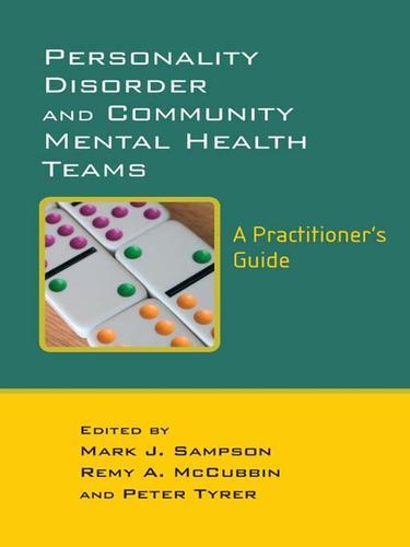 Cover of Personality Disorder and Community Mental Health Teams