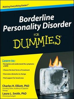 Cover of Borderline Personality Disorder For Dummies
