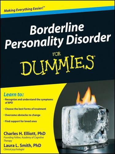 Cover of Borderline Personality Disorder For Dummies