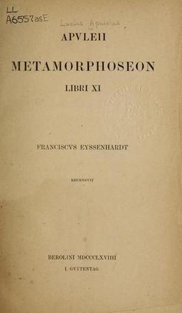 Cover of Metamorphoses