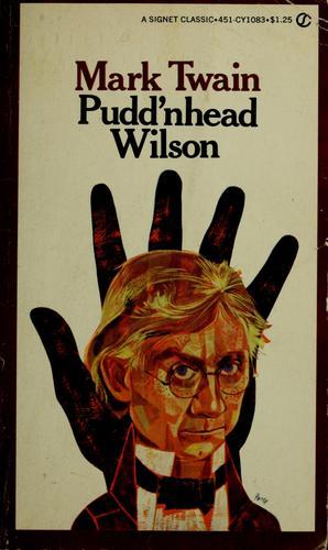 Cover of The Tragedy of Pudd'nhead Wilson