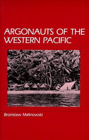 Cover of Argonauts of the western Pacific
