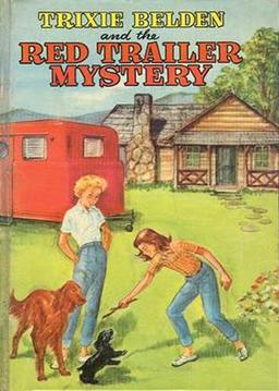 Cover of Trixie Belden and the red trailer mystery