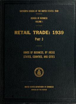 Cover of Sixteenth census of the United States