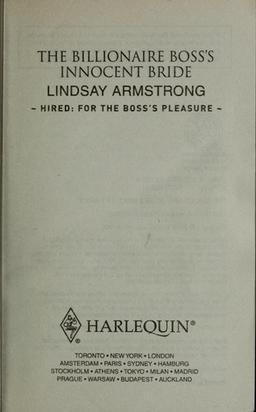 THE BILLIONAIRE BOSS' INNOCENT BRIDE