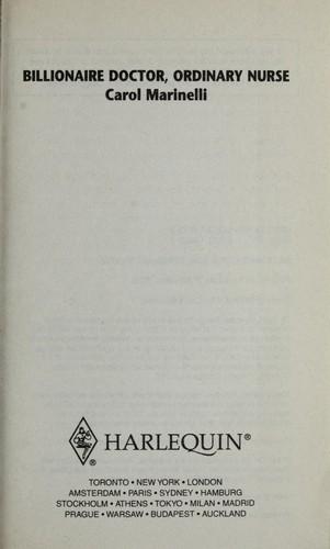 Cover of Billionaire Doctor, Ordinary Nurse