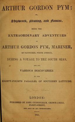 Cover of The Narrative of Arthur Gordon Pym