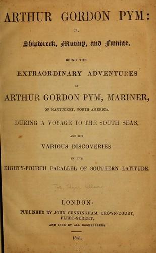 Cover of The Narrative of Arthur Gordon Pym