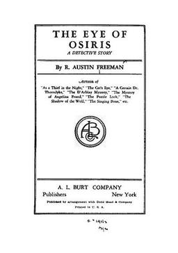 Cover of The Eye of Osiris