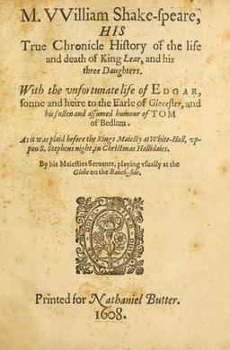 Cover of King Lear