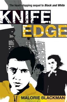 Cover of Knife edge (Noughts & Crosses #2)